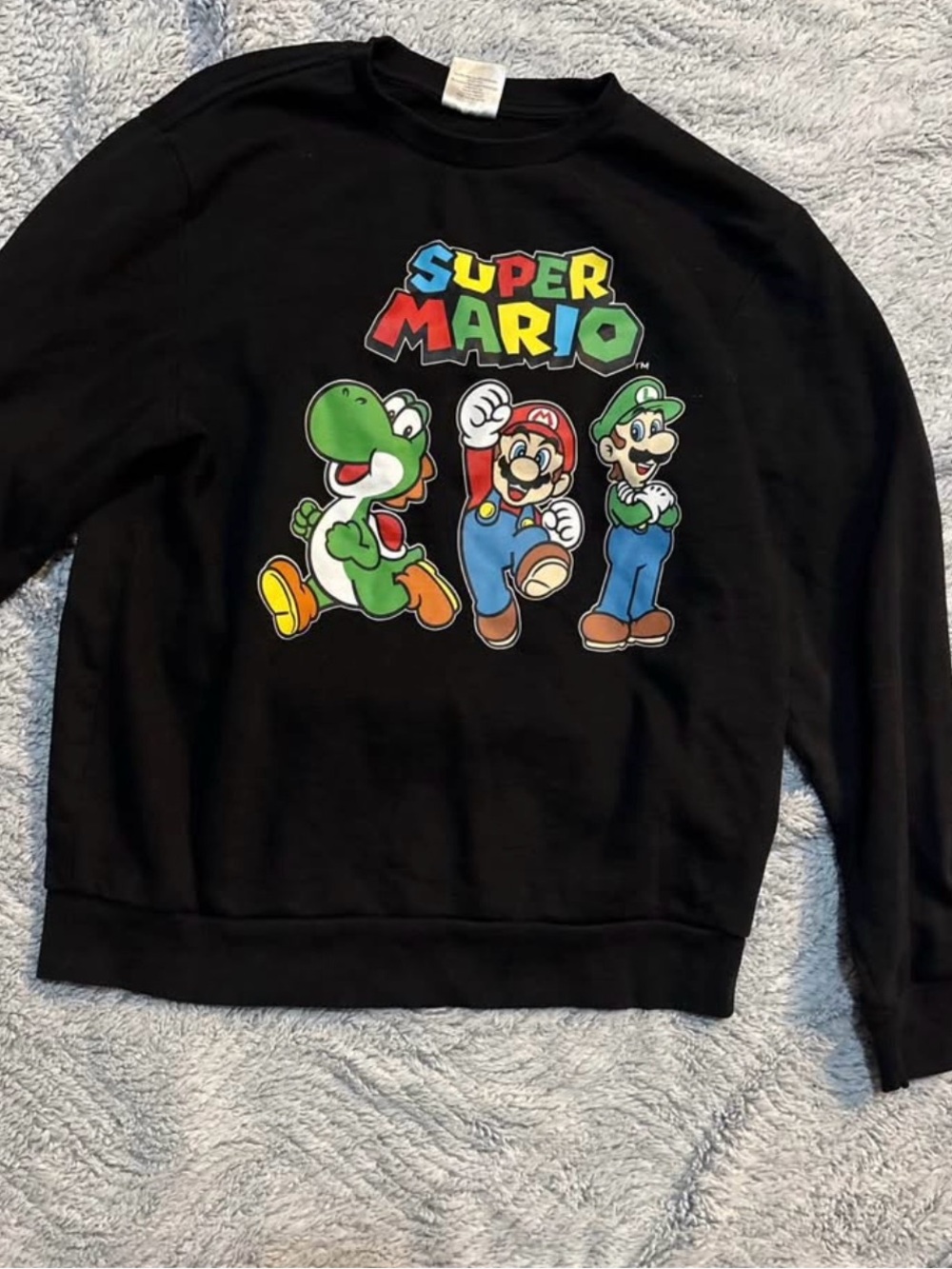 Video game character sweatshirt